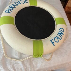 Paradise Found Life Ring Decor